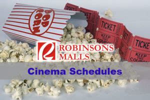 rob antipolo cinema schedule